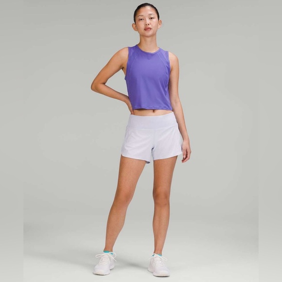 A Lululemon 🍋 Speed Up Mid-Rise Lined Short 4" - Picture 1 of 5